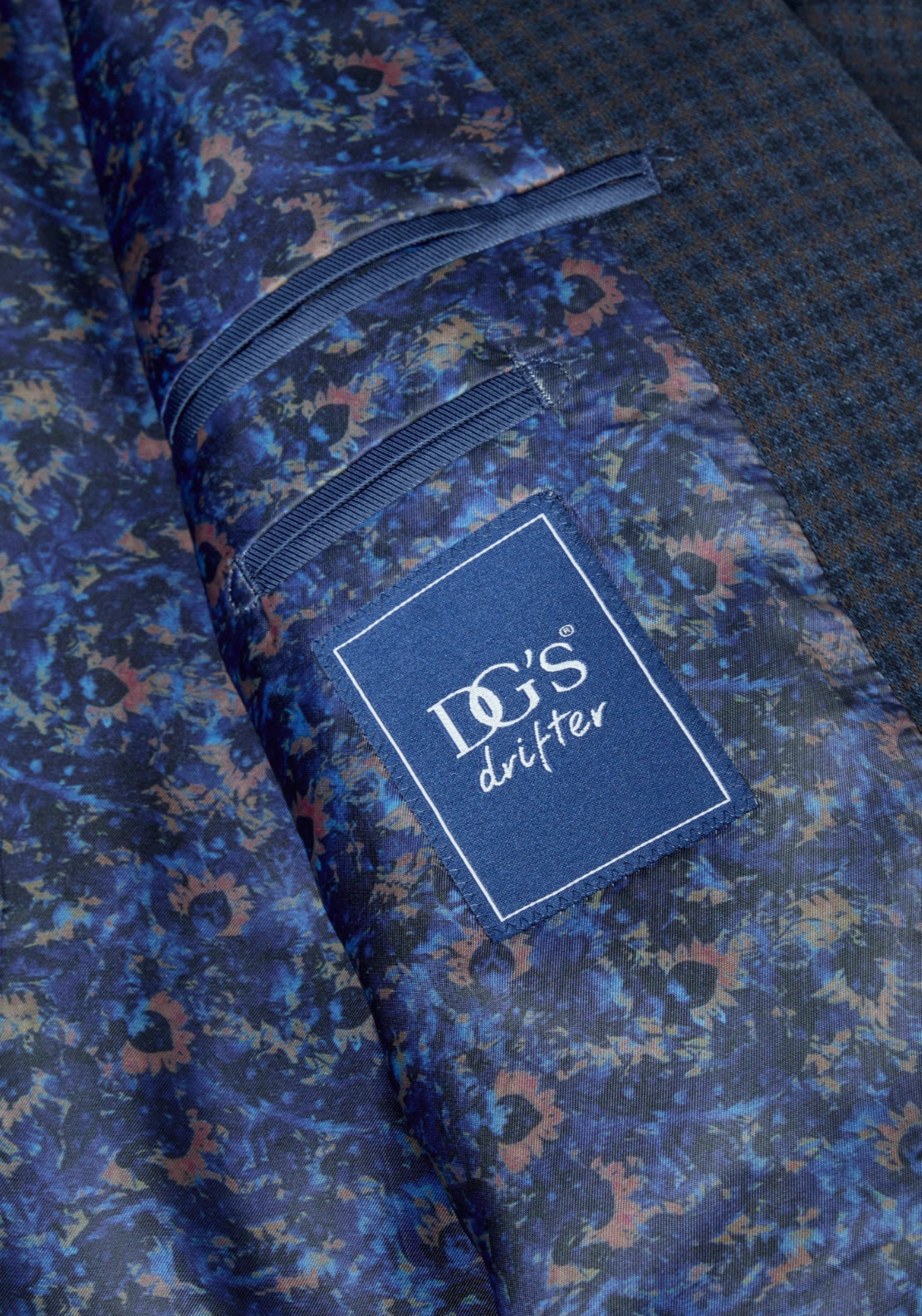 Check Sports Jacket - Navy