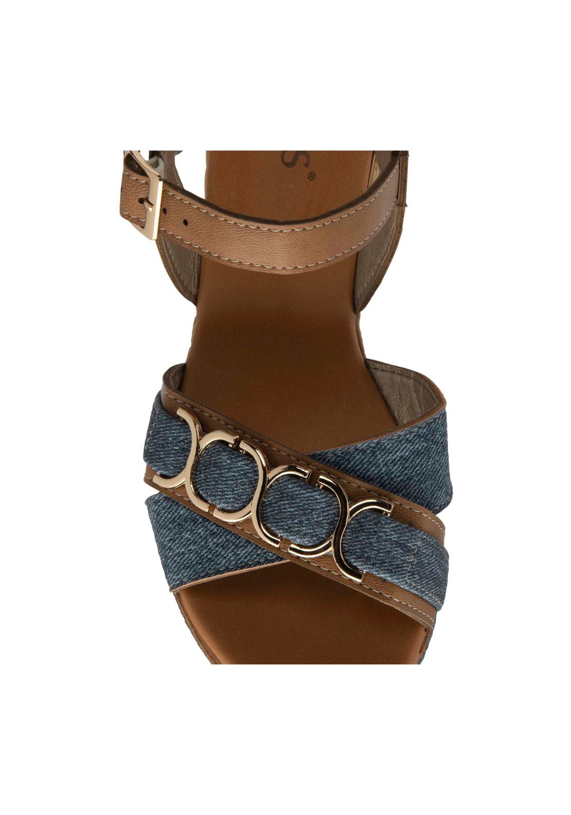 Lotus Solena Sandal - Brown 4 Shaws Department Stores