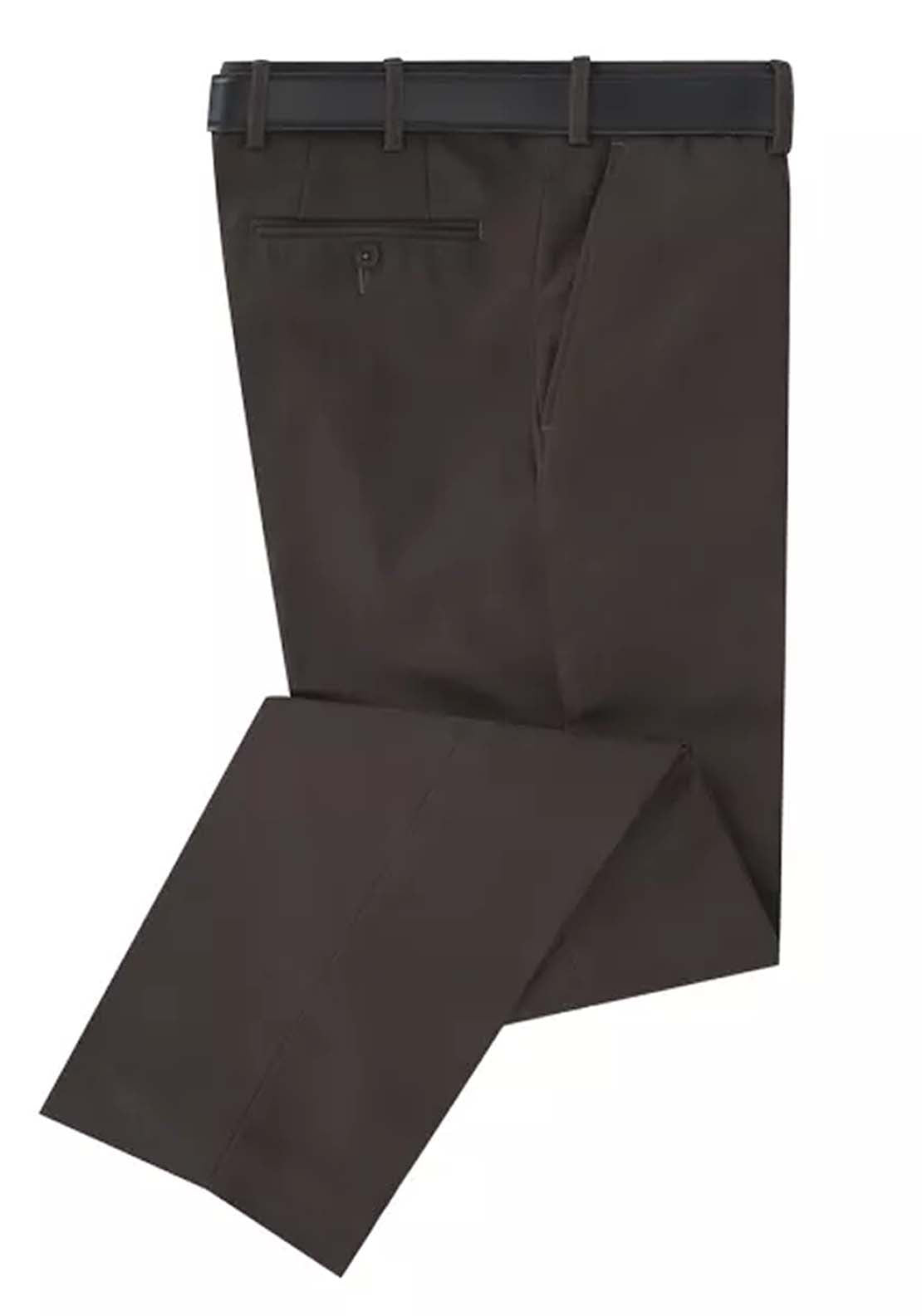 Douglas &amp; Grahame San Remo Plain Trousers - Green 1 Shaws Department Stores