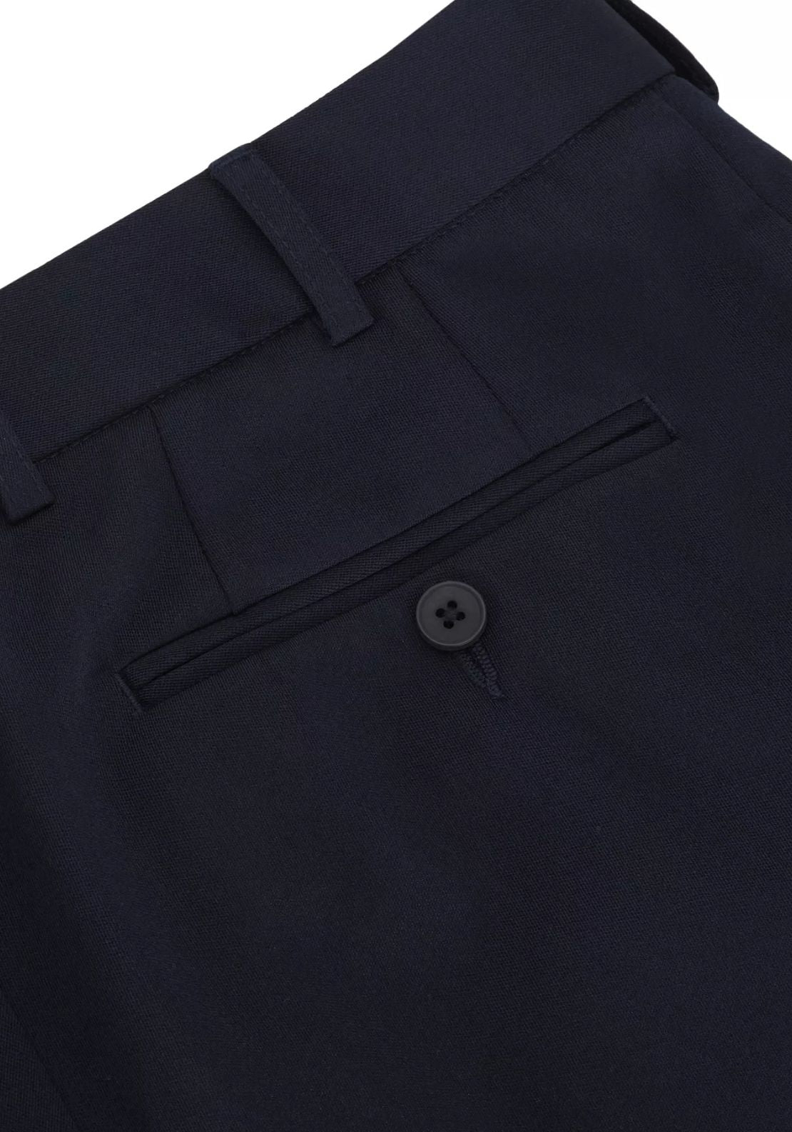 Daniel Grahame San Remo Plain Trousers - Blue 2 Shaws Department Stores