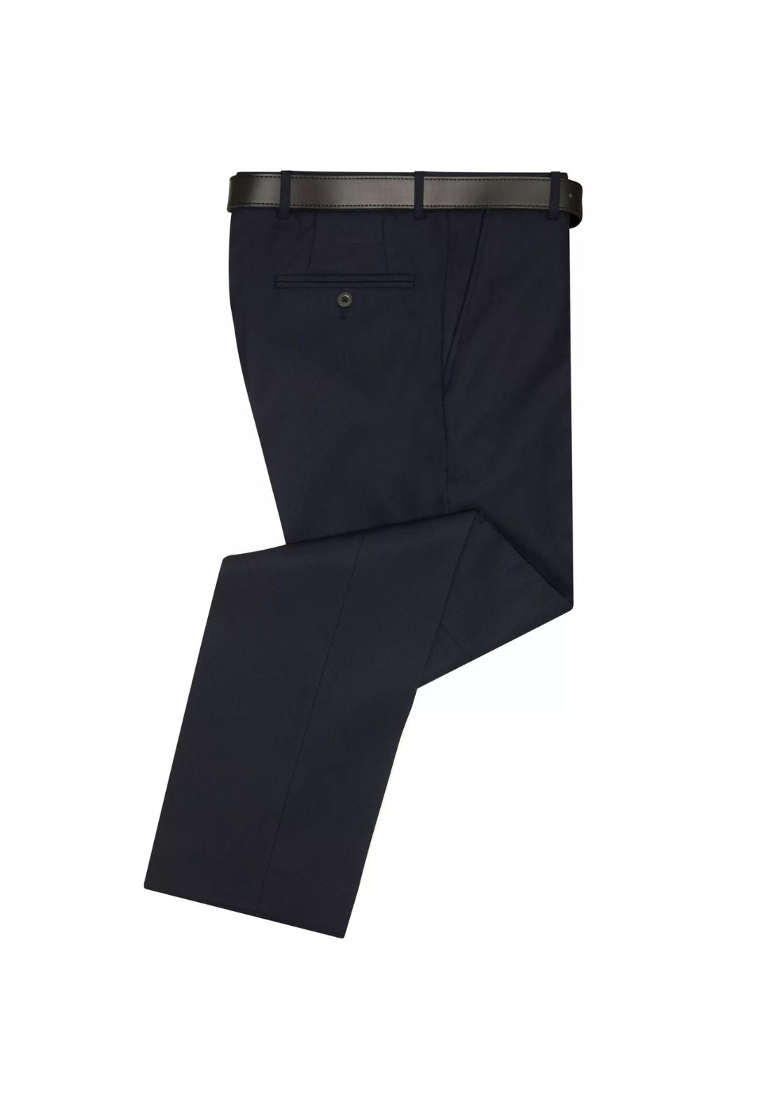Daniel Grahame San Remo Plain Trousers - Navy 1 Shaws Department Stores
