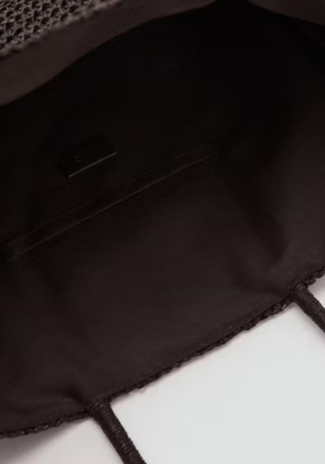 Mango Harper Natural Fibre Tote Bag - Brown 4 Shaws Department Stores