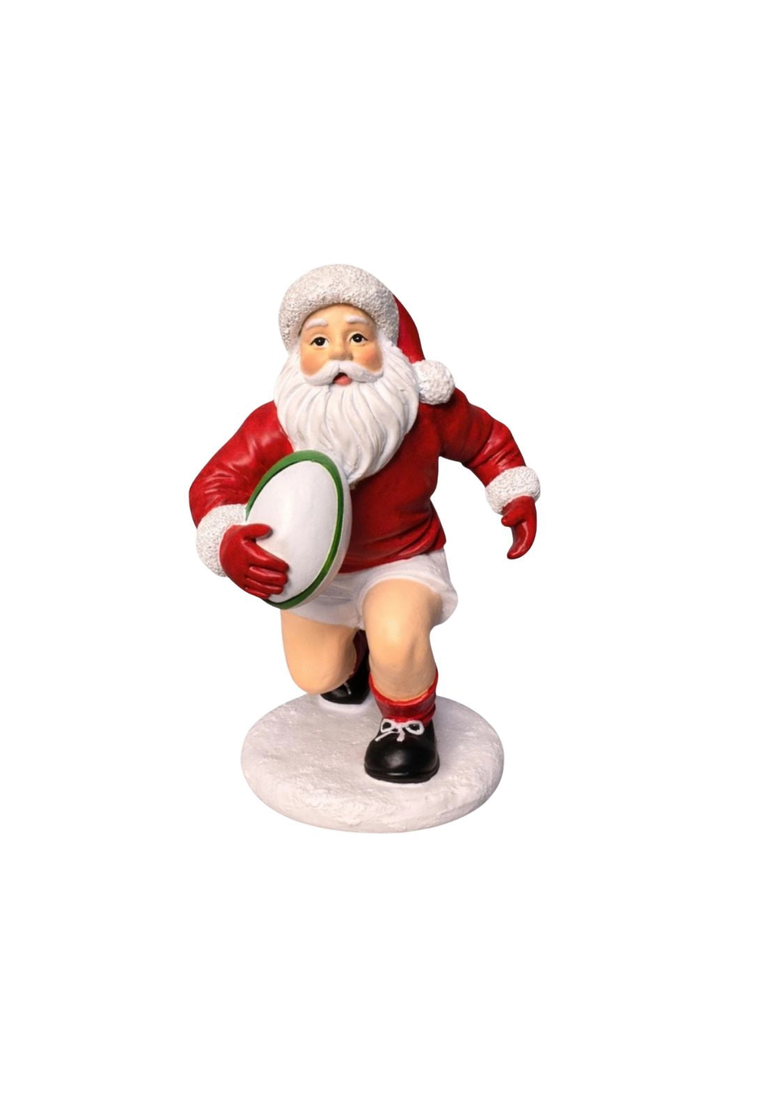 Santa With Rugby Ball - Multi