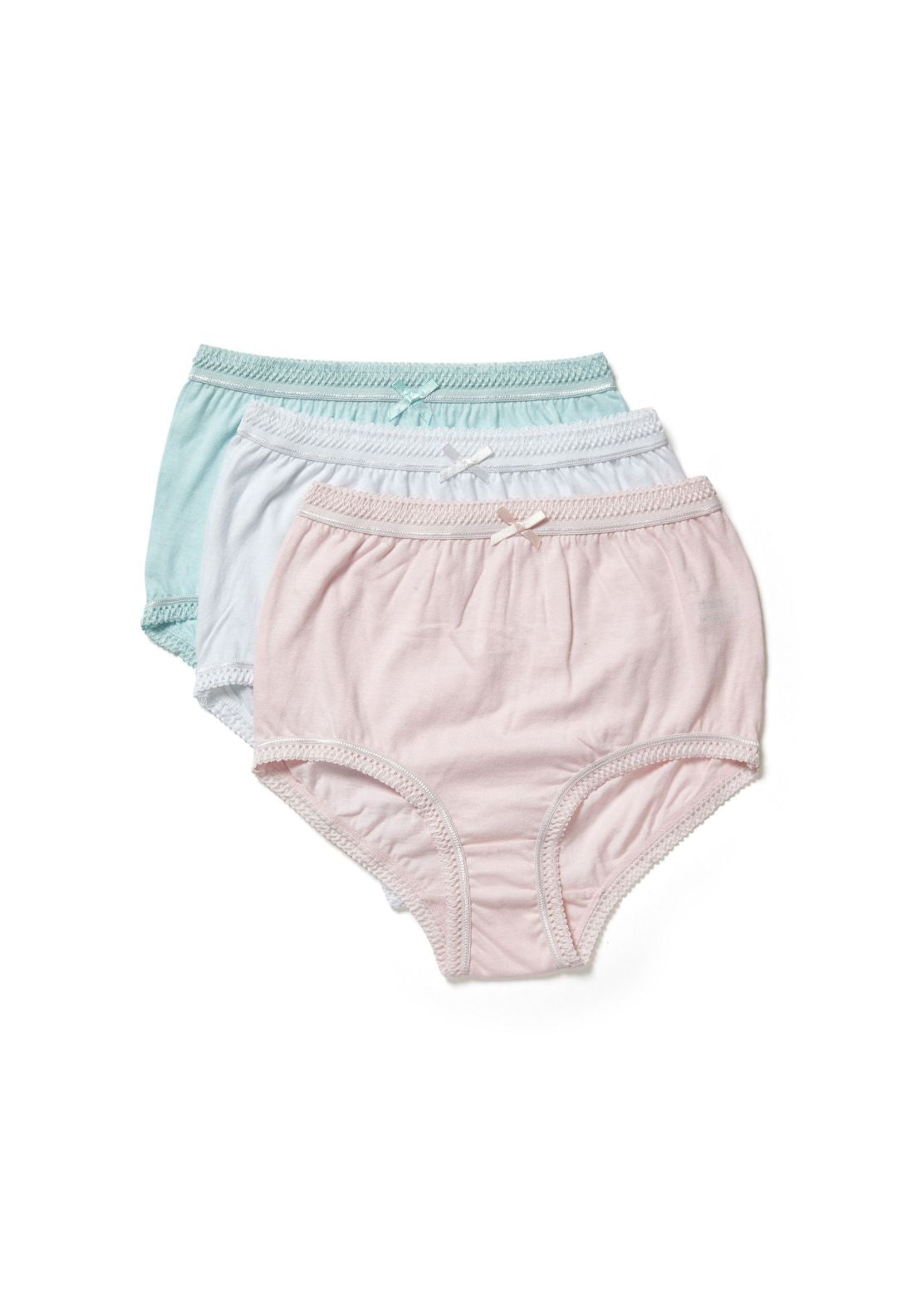 Marsylka 100% Cotton Full Briefs Knickers - Pastel 1 Shaws Department Stores