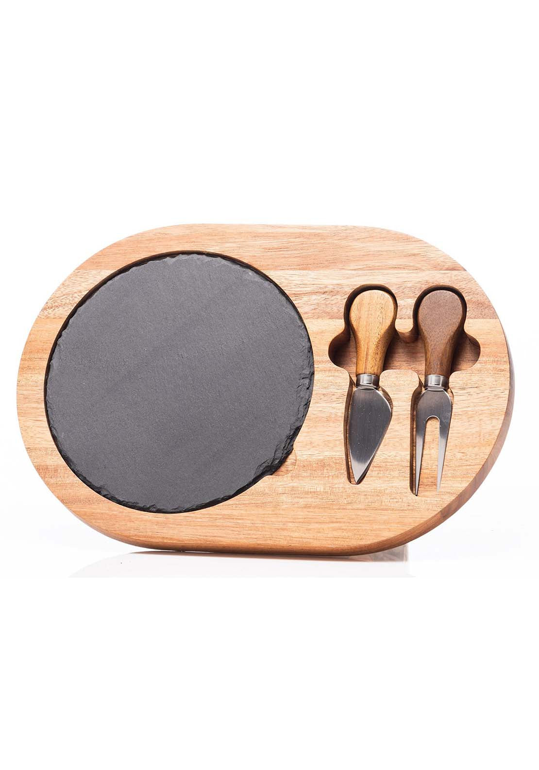 Newgrange Living Cheese Slate Cutting Board 2 Piece 1 Shaws Department Stores
