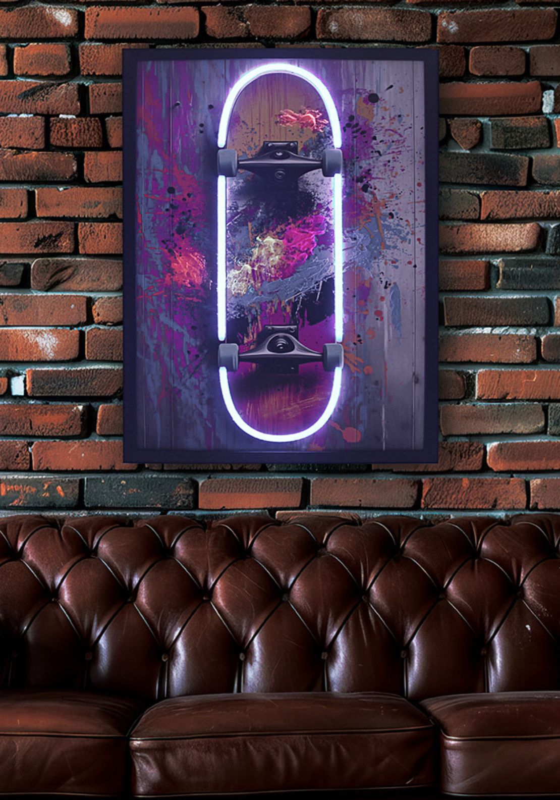 Wall Art Skateboard - Multi