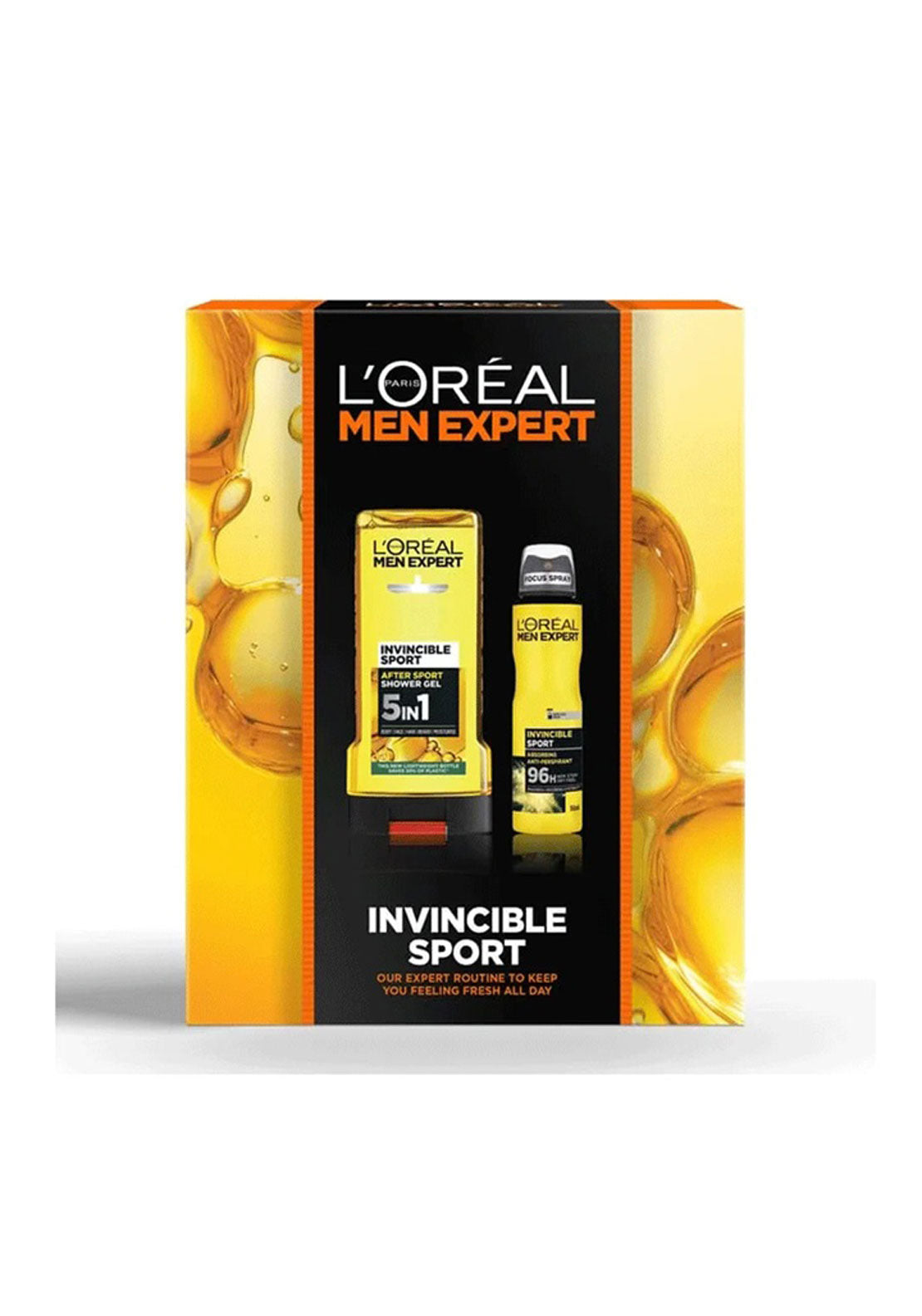 Loreal Men Expert Invincible Sport Gift Set - Multi 1 Shaws Department Stores