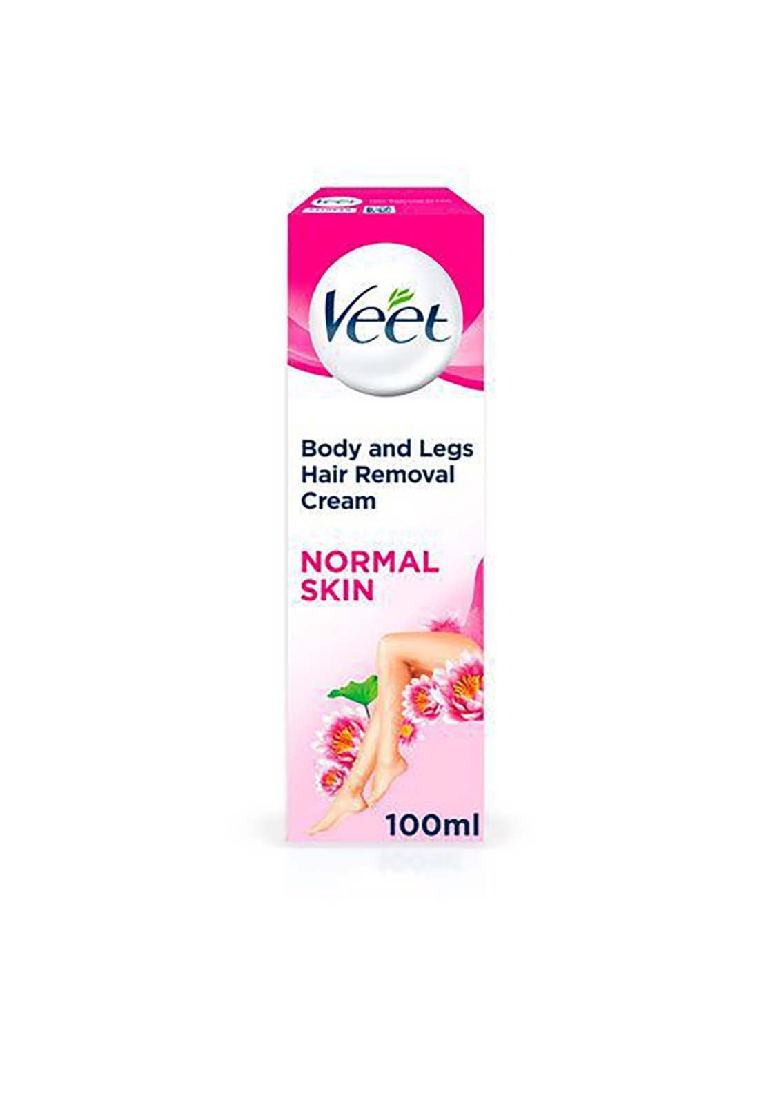 Veet Veet Hair Removal Cream, Legs &amp; Body, Normal Skin 1 Shaws Department Stores