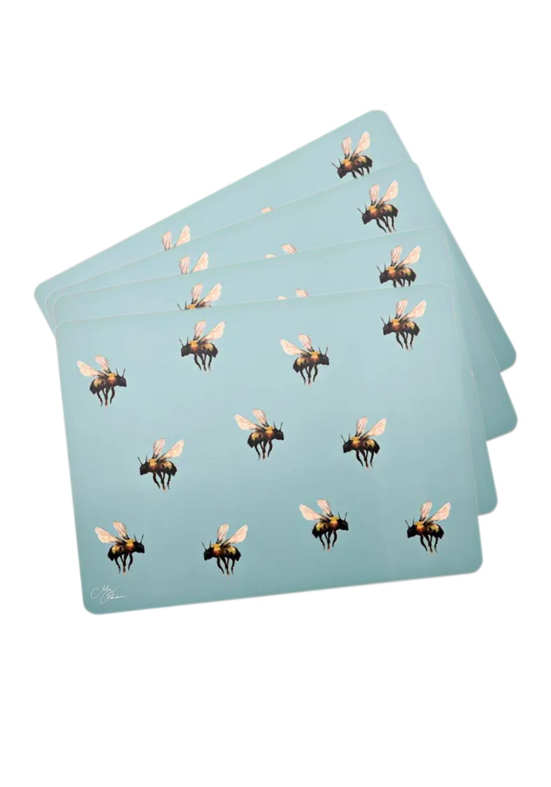 Meg Hawkins Bee Design Placemats Set of 4 - Multi 1 Shaws Department Stores