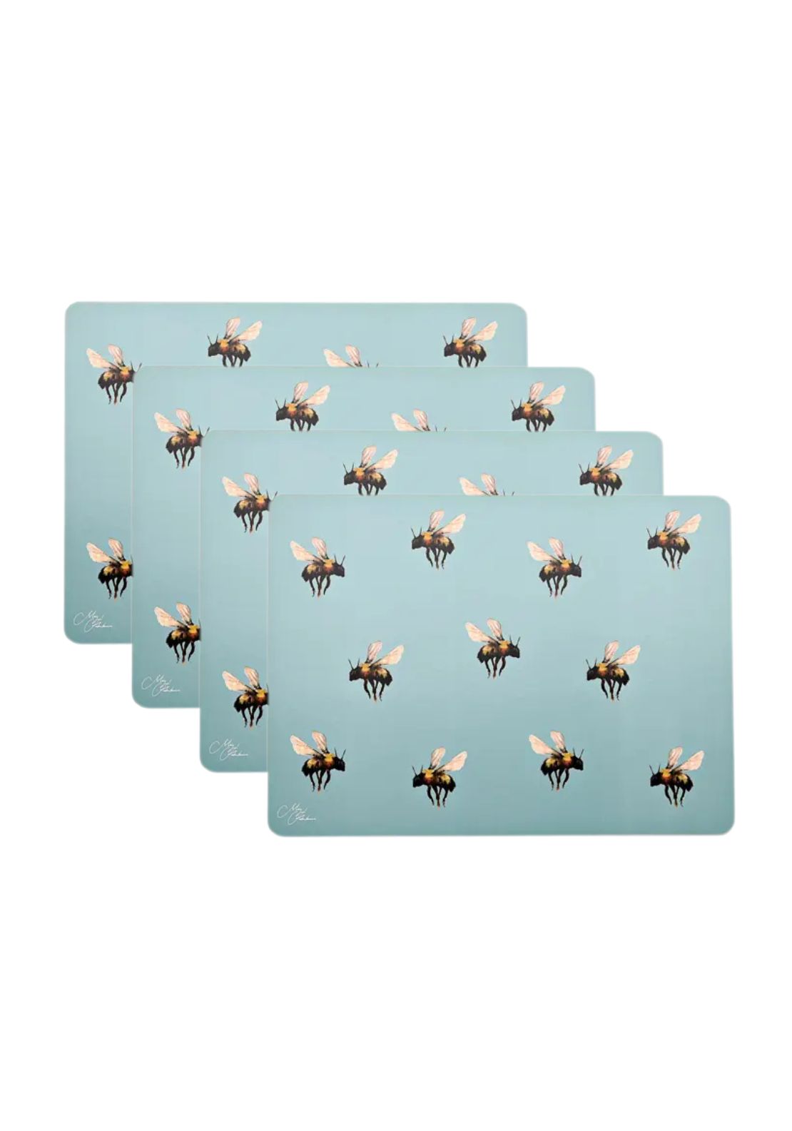 Meg Hawkins Bee Design Placemats Set of 4 - Multi 2 Shaws Department Stores