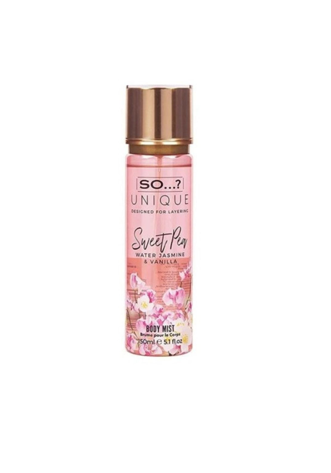 So Unique Sweet Pea Body Mist 150ml 1 Shaws Department Stores