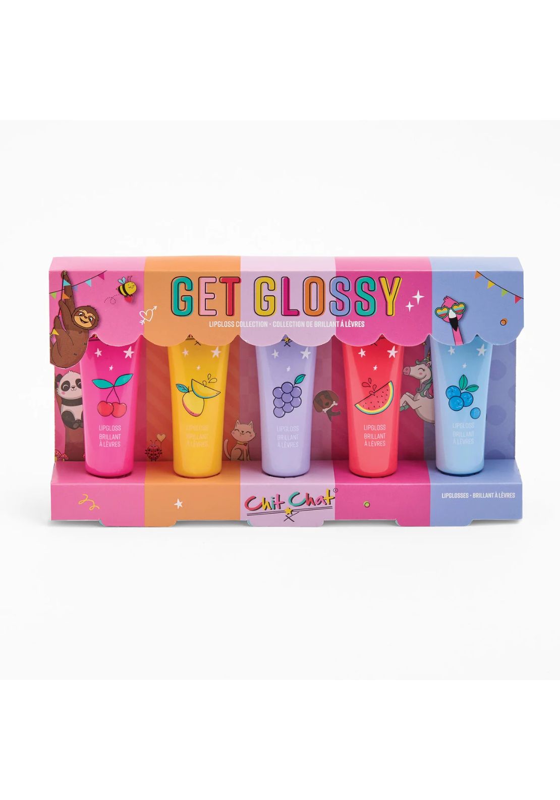 Lip Gloss Get Glossy Se of 5 - Multi