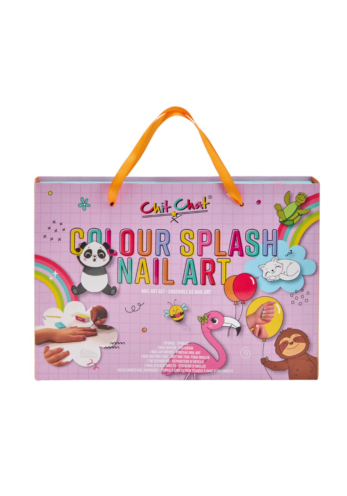 Colour Splash Nail Art Set of 17 - Multi