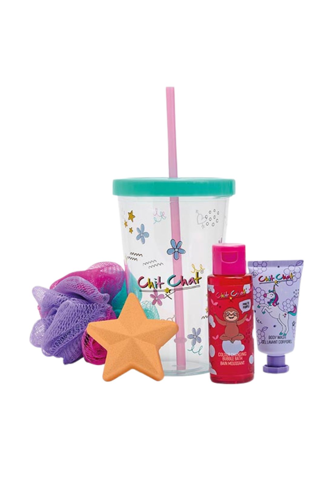 Body Wash Bubble Cup Set of 5 - Multi
