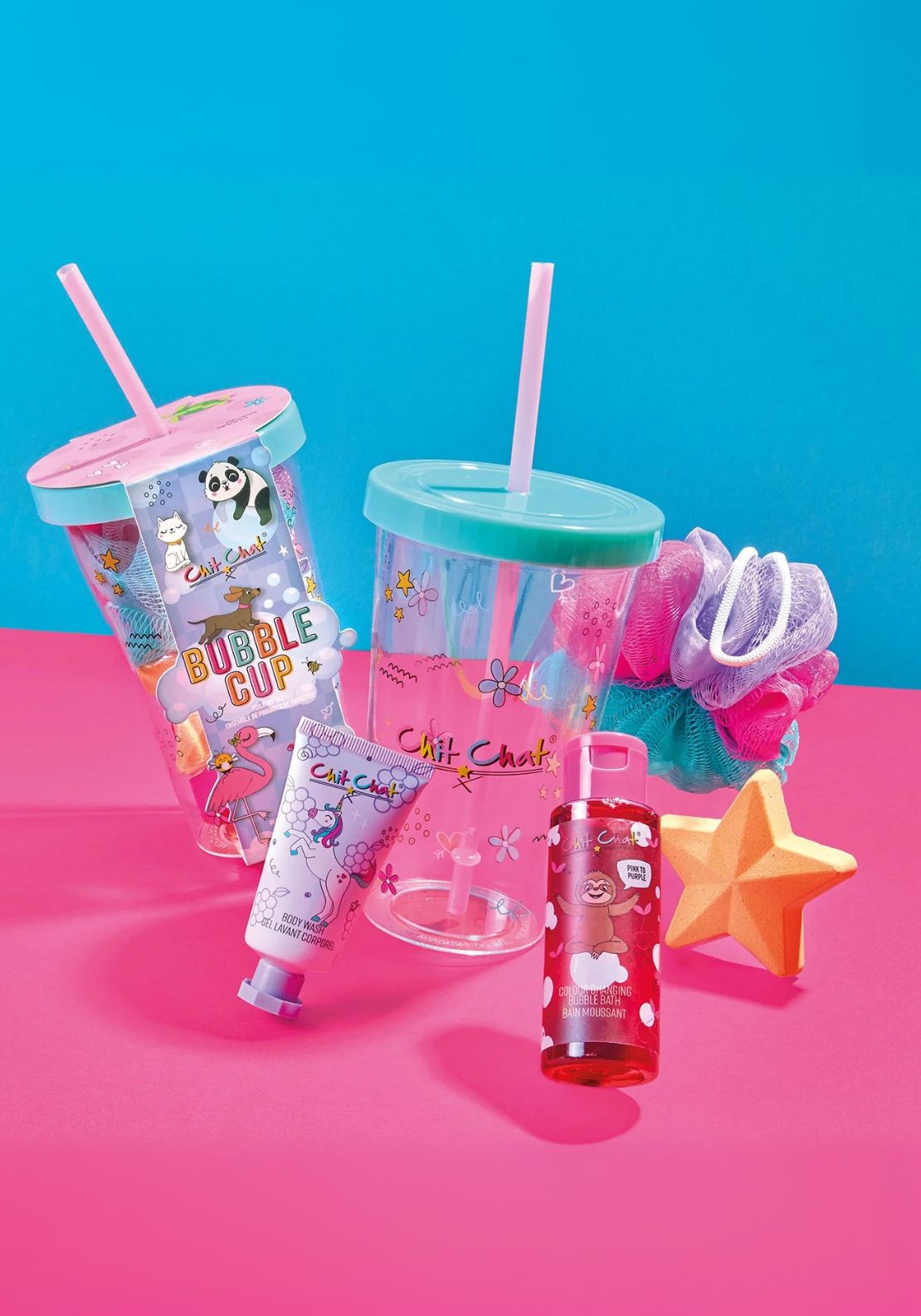 Body Wash Bubble Cup Set of 5 - Multi