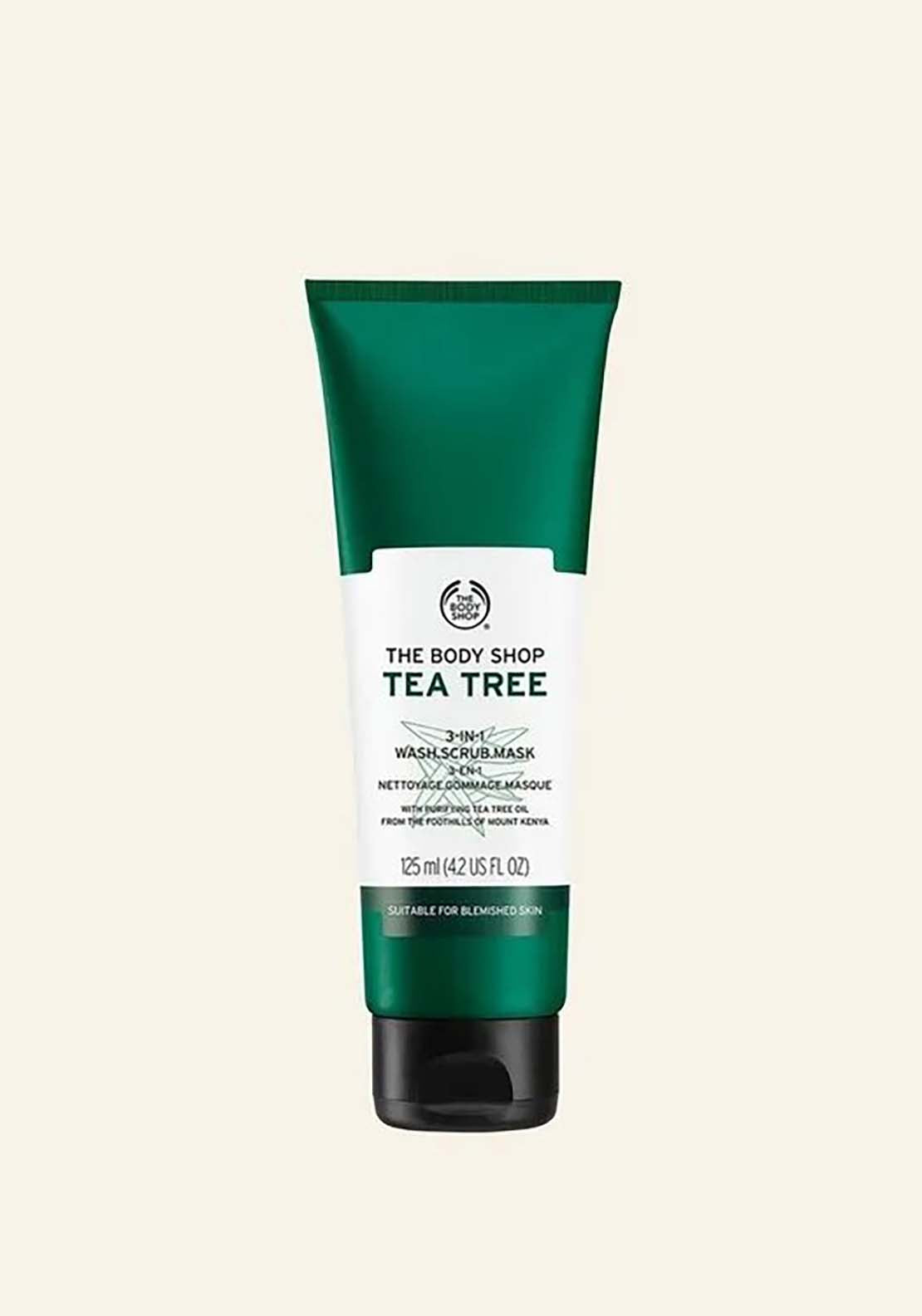 The Body Shop The Body Shop Tea Tree 3-n-1 Wash Scrub Mask 125ml 1 Shaws Department Stores