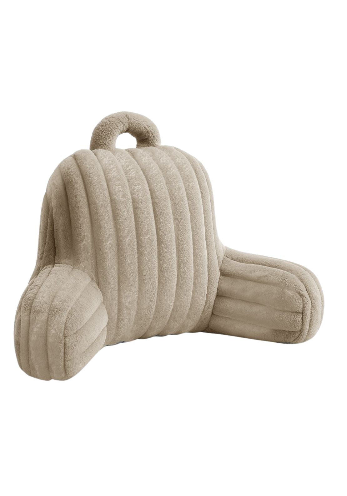 The Home Collection Chunky Ribbed Back Support Pillow - Nude 2 Shaws Department Stores