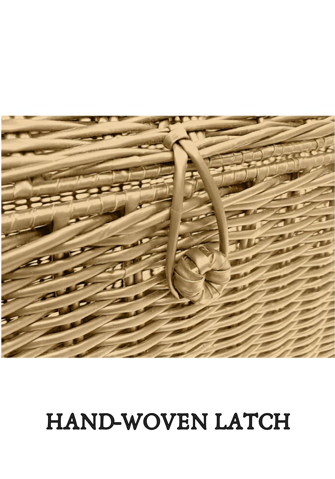 Wicker Storage Chest - Willow