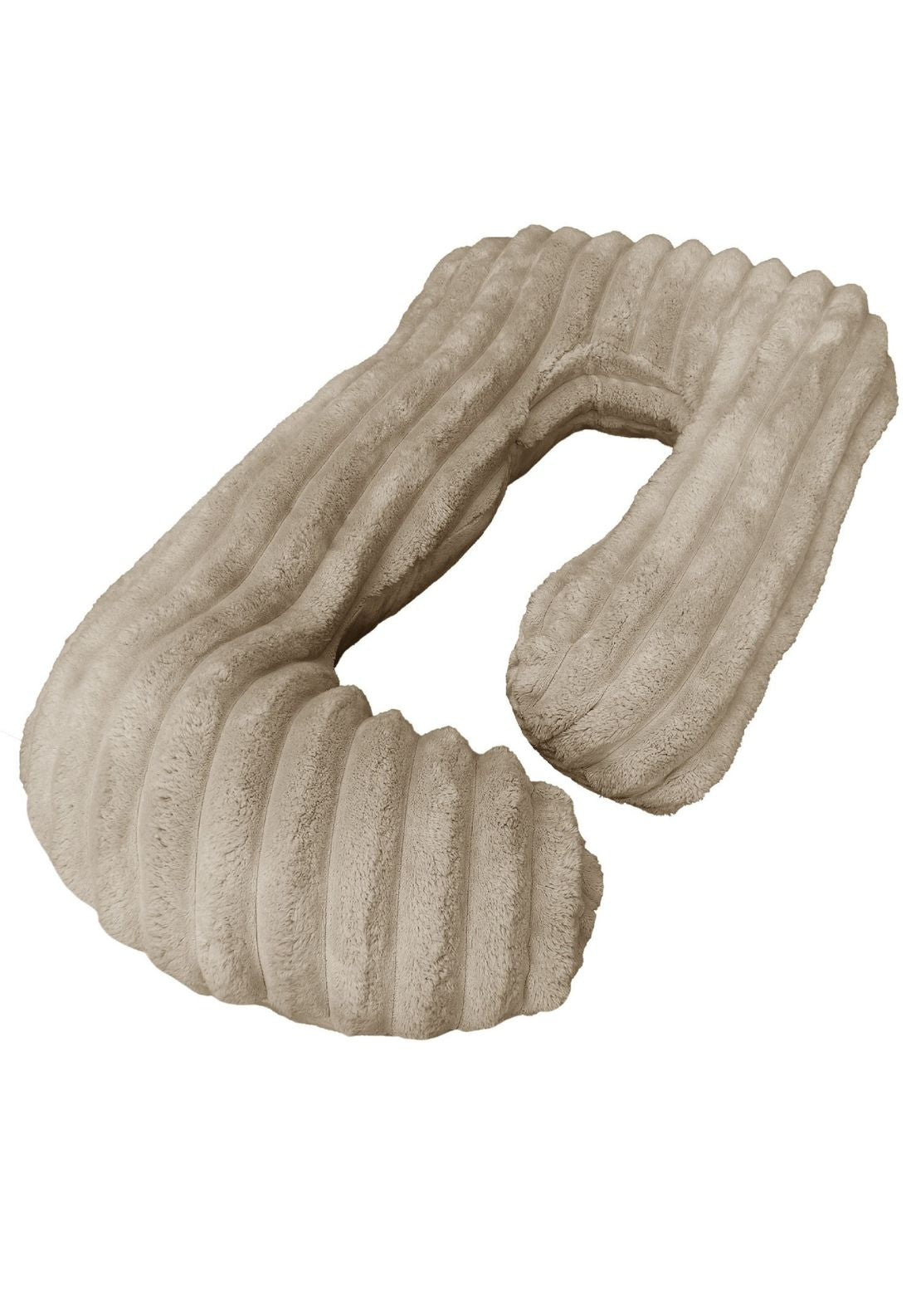 The Home Collection Chunky Ribbed Maternity Pillow - Nude 3 Shaws Department Stores