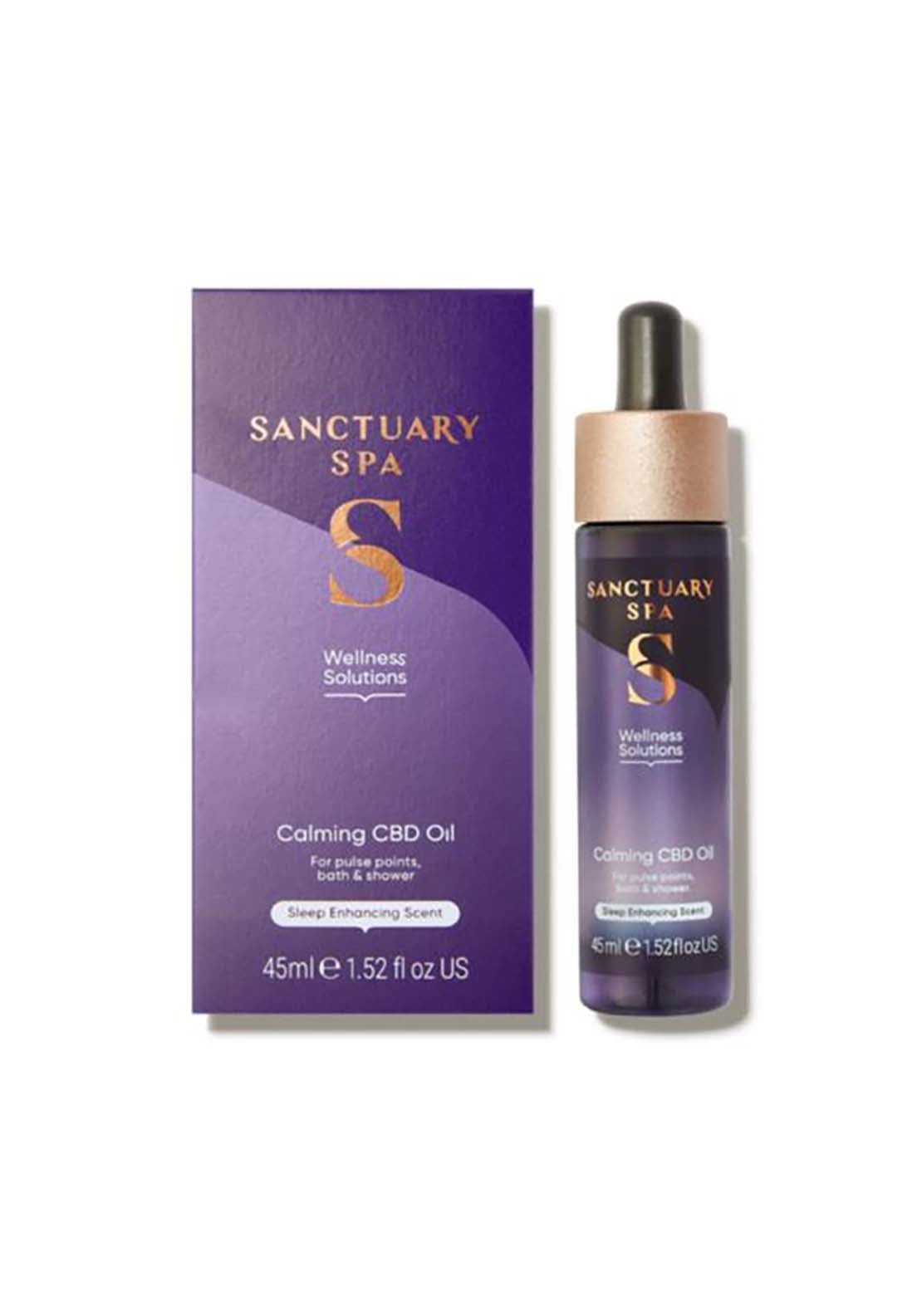 Sanctuary Spa Wellness Solution Calming Cbd Oil 1 Shaws Department Stores