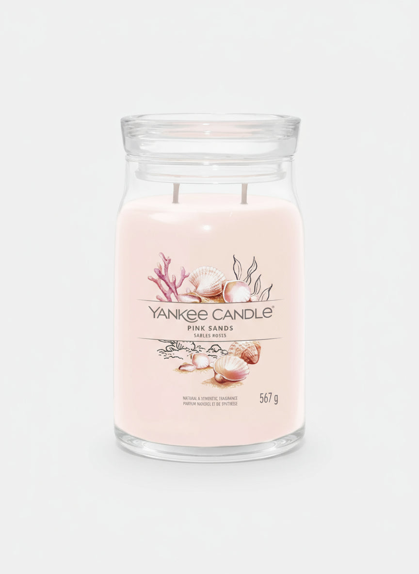 Yankee Candle Signature Large Jar - Pink 1 Shaws Department Stores