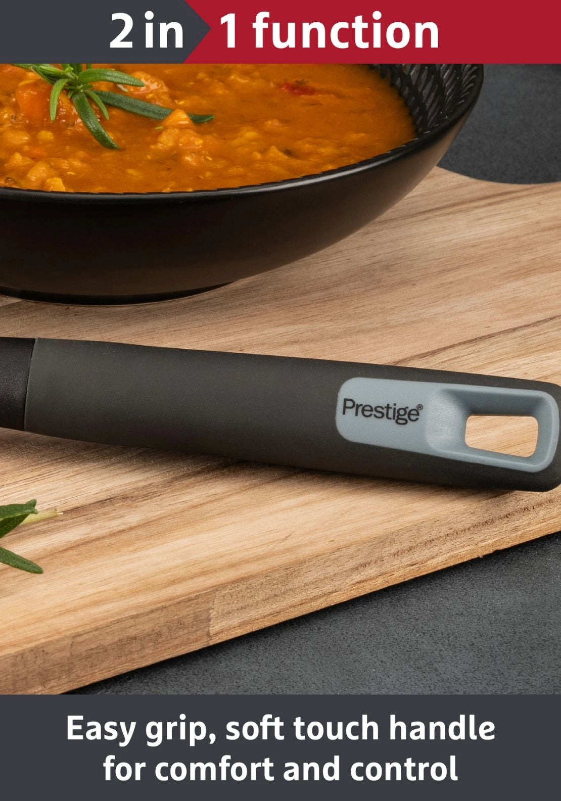 Prestige Tools &amp; Gadgets Ladle - Black 4 Shaws Department Stores