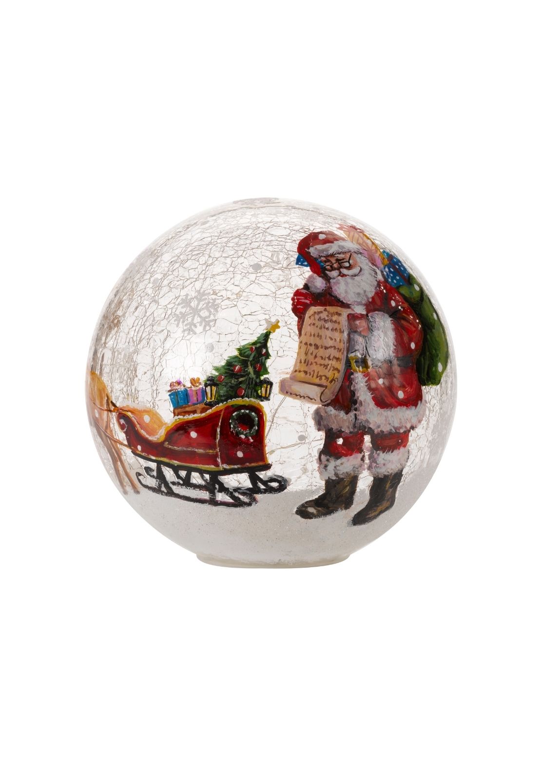 The Home Christmas Santa Light Sphere - Multi 1 Shaws Department Stores