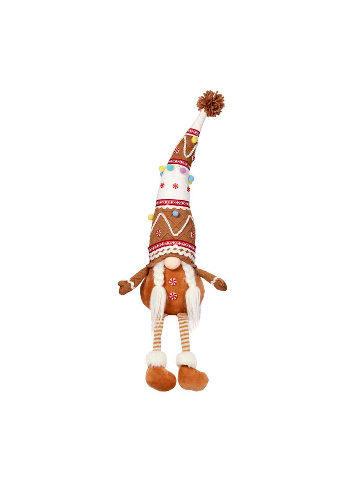 The Home Christmas Mrs Gingerbread With Dangly Legs 1 Shaws Department Stores