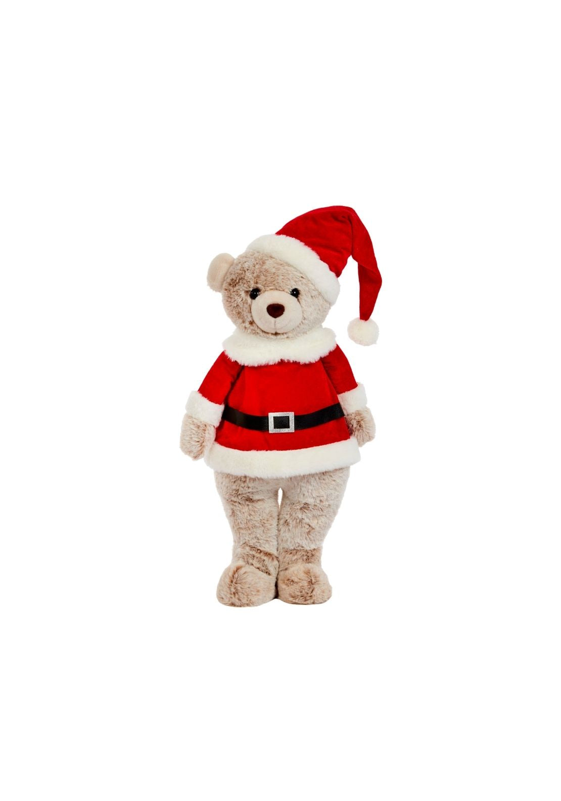 The Home Christmas Standing Santa Teddy Bear - Multi 1 Shaws Department Stores