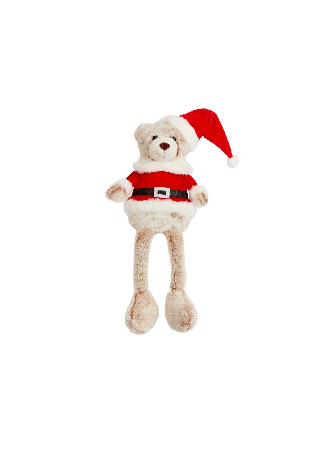 The Home Christmas Santa Teddy With Dangly Legs - Multi 1 Shaws Department Stores
