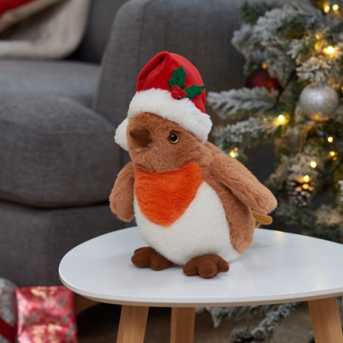 The Home Christmas Robin Plush 1 Shaws Department Stores