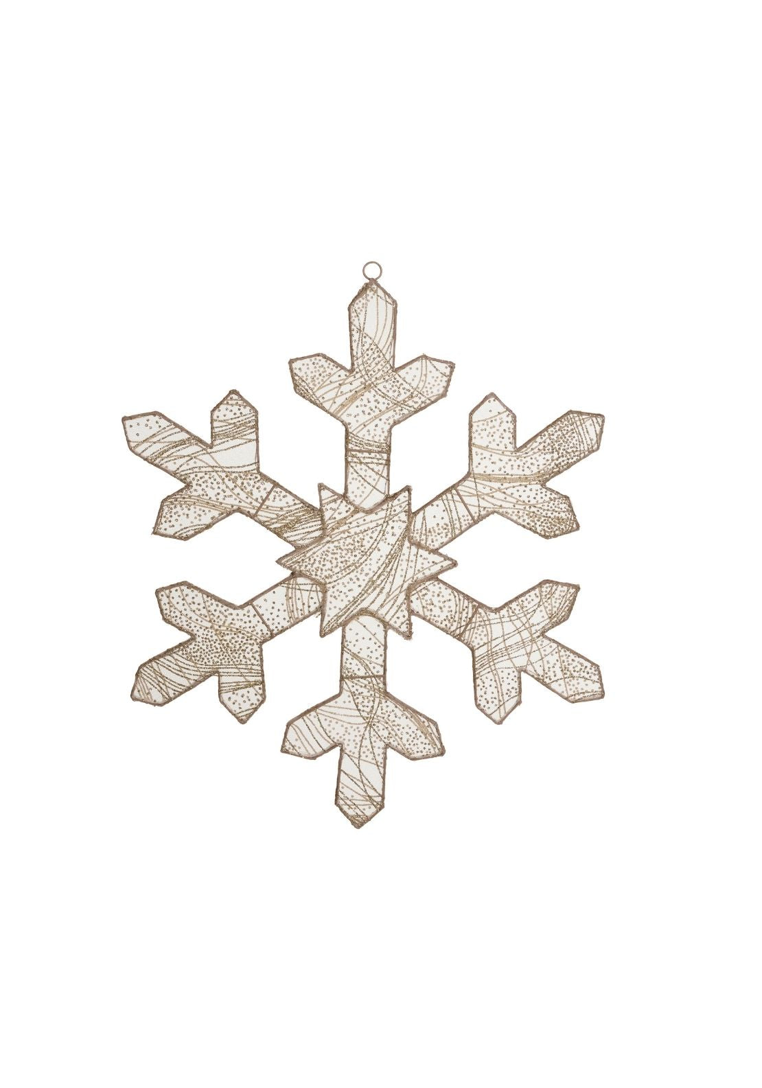 The Home Christmas Aura LED Snowflake - White 1 Shaws Department Stores