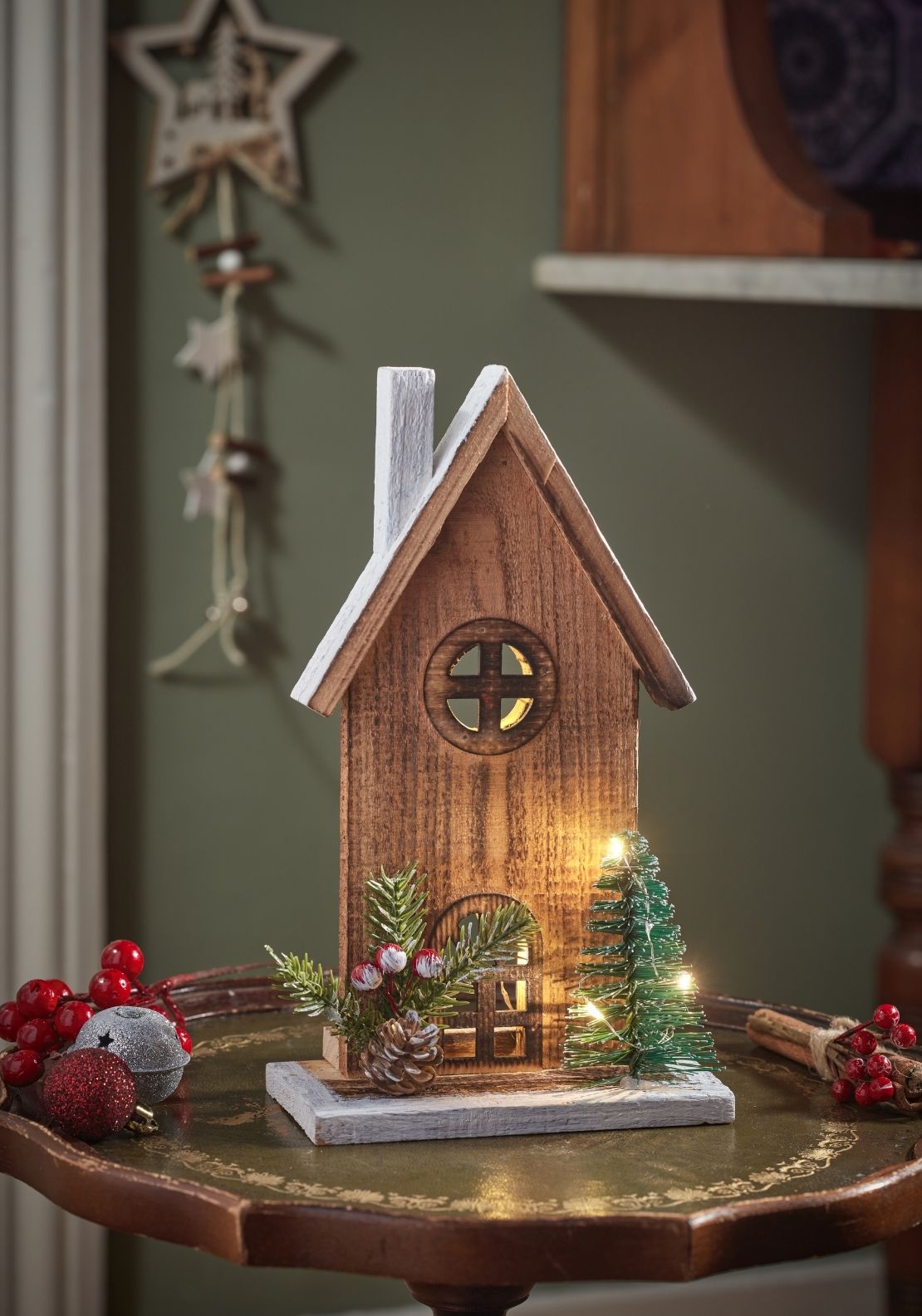 The Home Christmas LED Décorwood Inlit Home - Multi 2 Shaws Department Stores