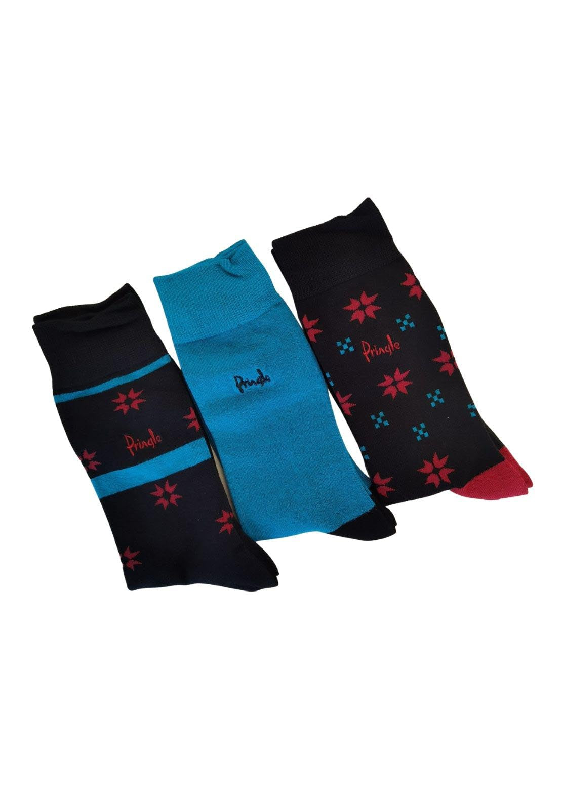 Pringle 3 Pack Boxed Socks - Multi 2 Shaws Department Stores