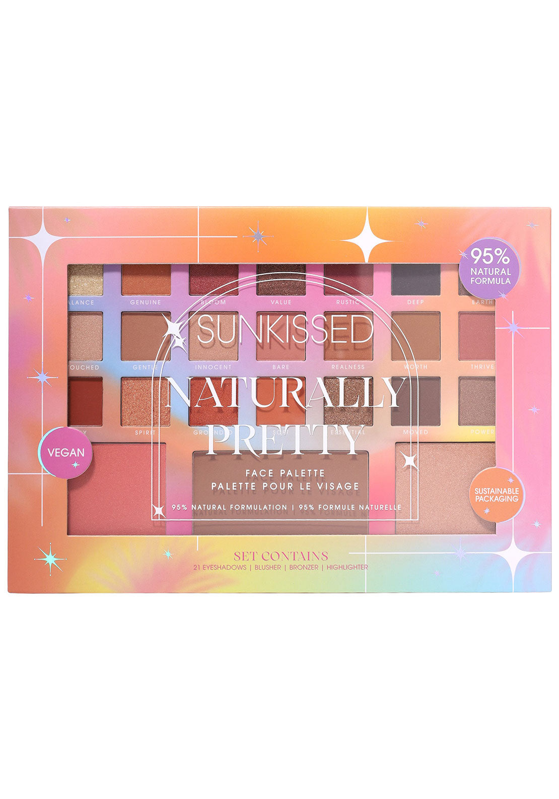 Sunkissed Naturally Pretty Face Palette 1 Shaws Department Stores
