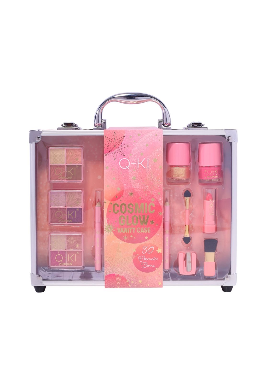Q-ki Cosmic Glow Vanity Case Set of 30 - Multi 1 Shaws Department Stores