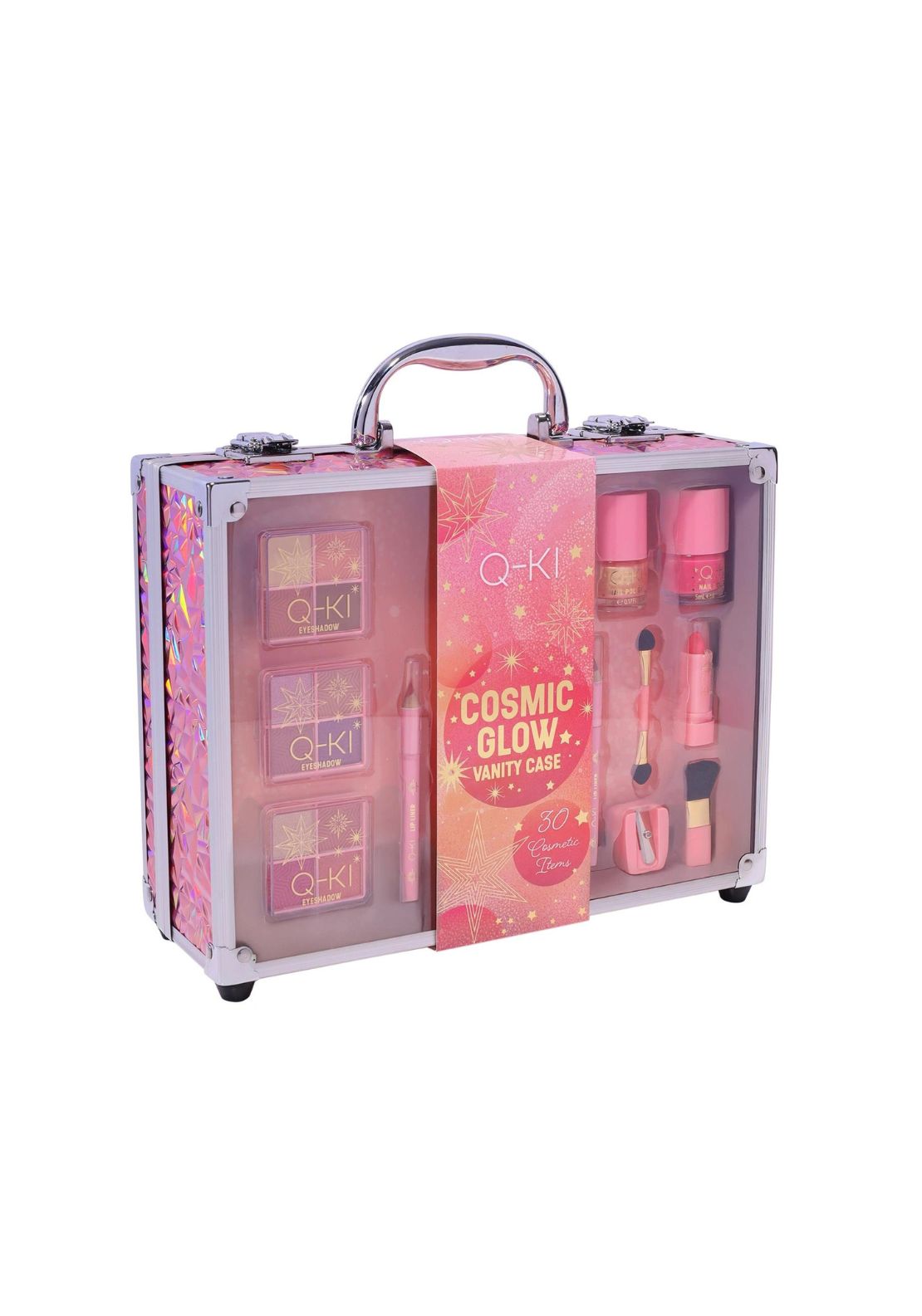 Q-ki Cosmic Glow Vanity Case Set of 30 - Multi 3 Shaws Department Stores