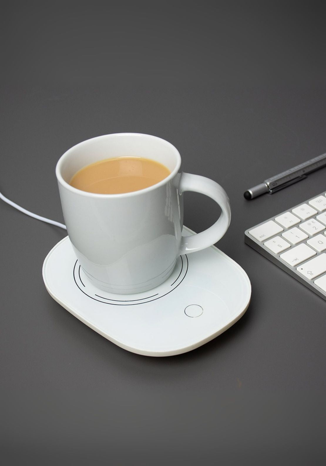 USB Cup Warmer in CDU - White