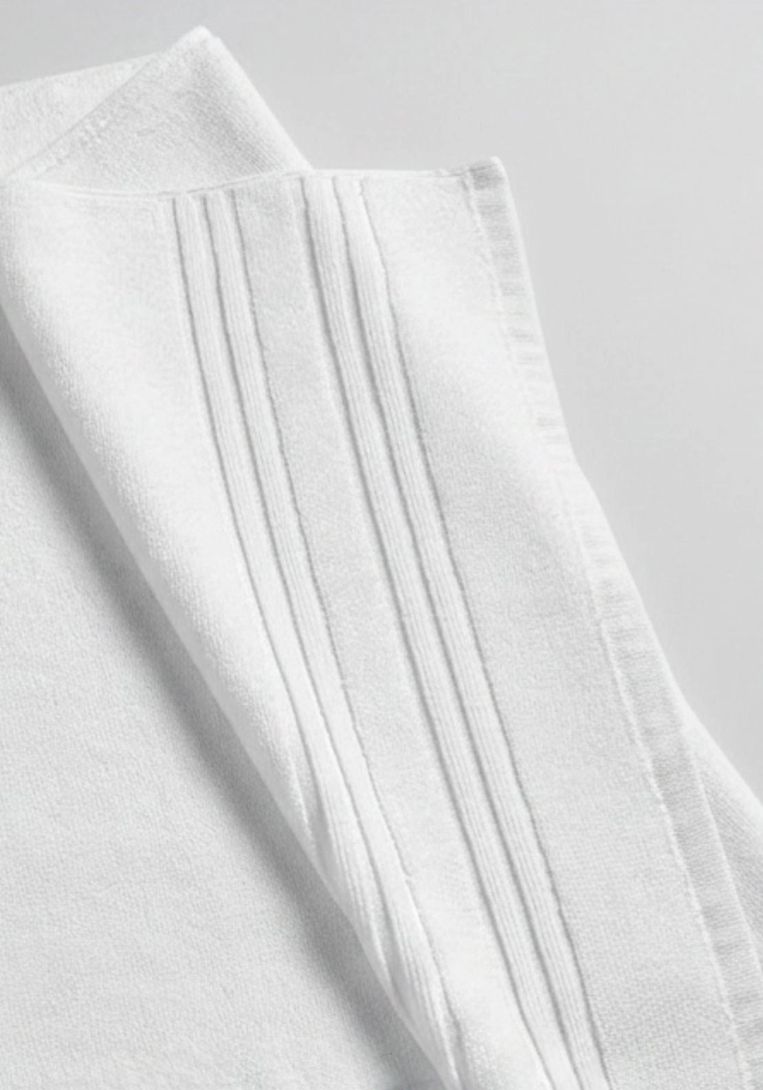 100% Cotton Serene Bathroom Towel - White