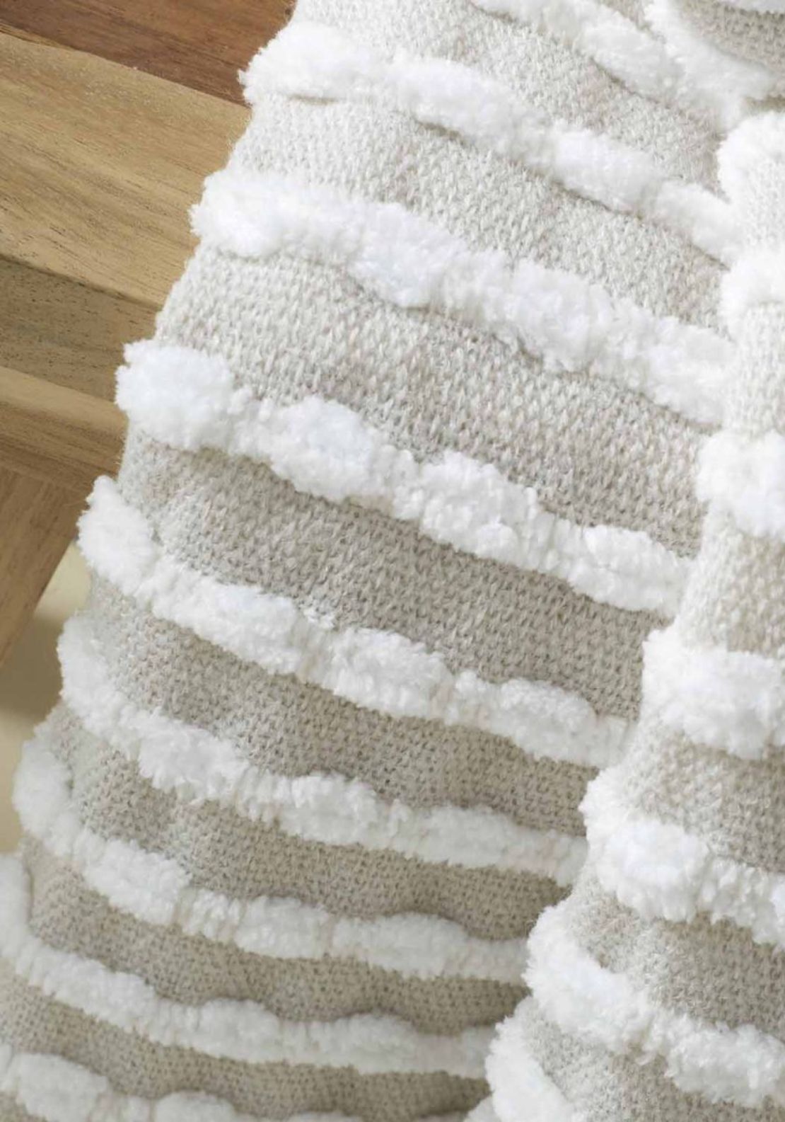 The Home Collection Stab Stitch Throw 125 x 150cm 2 Shaws Department Stores