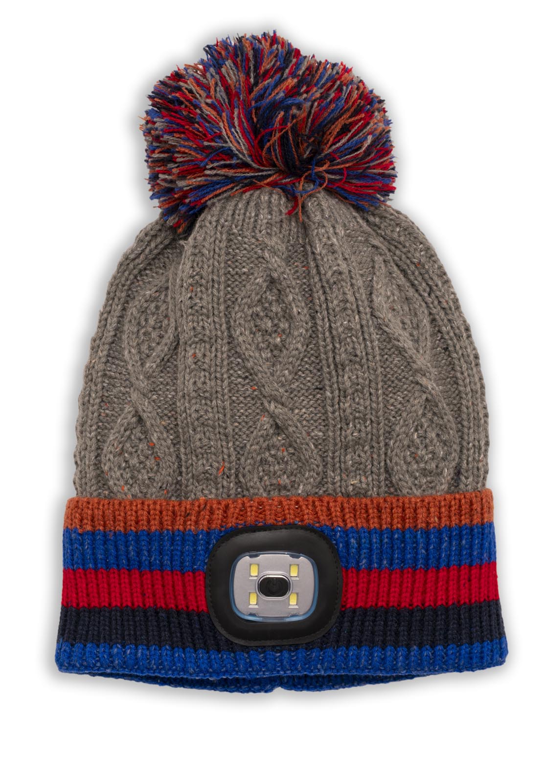 Boardmans Grey Beanie Hat - Grey 1 Shaws Department Stores