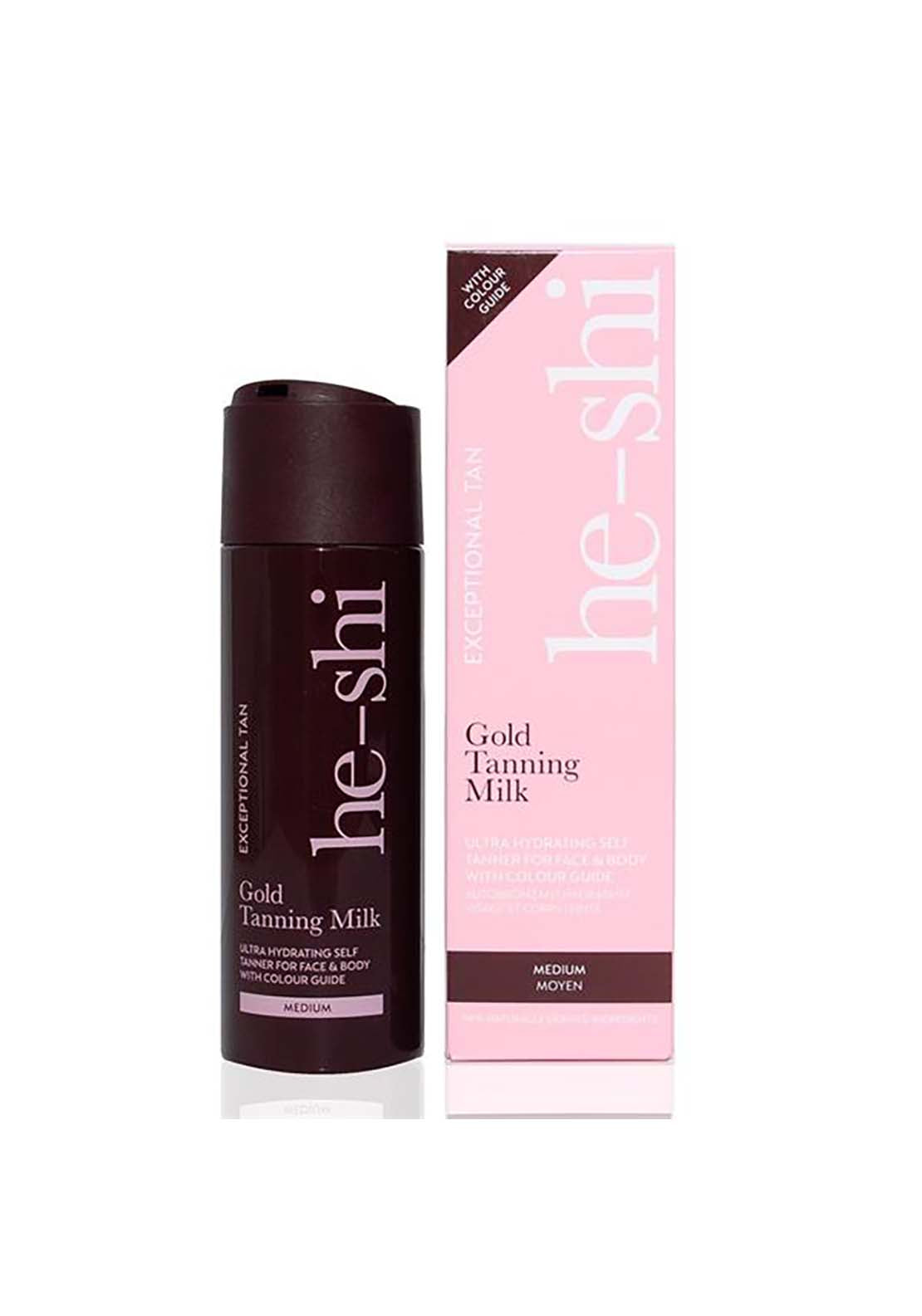 He-shi Gold Tanning Milk 1 Shaws Department Stores