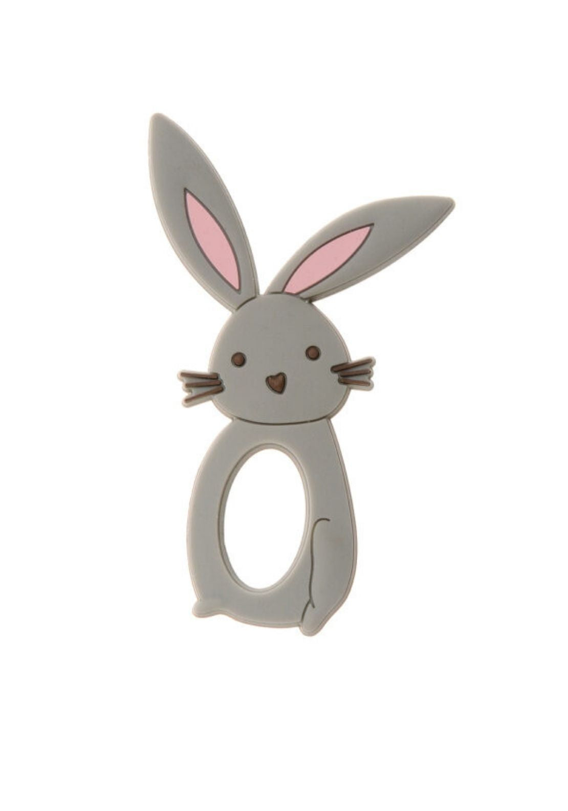 Bunny Teether - Grey