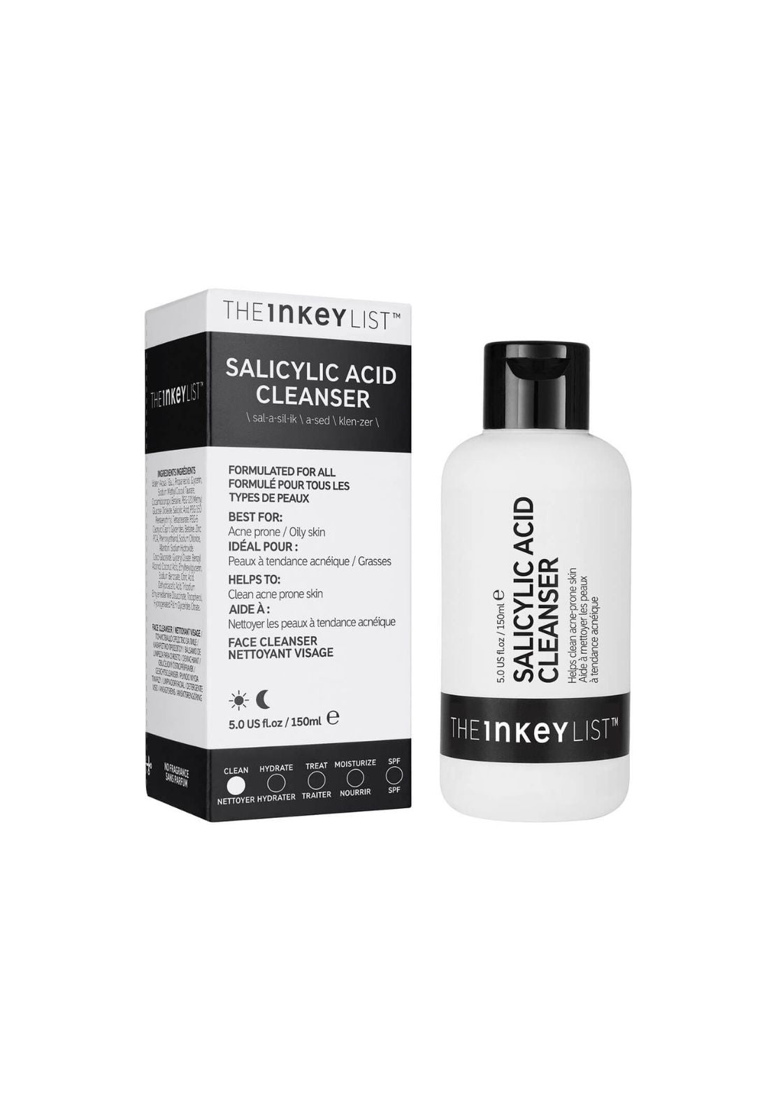 The Inkey List Salicylic Acid Cleanser 150ml 10 Shaws Department Stores