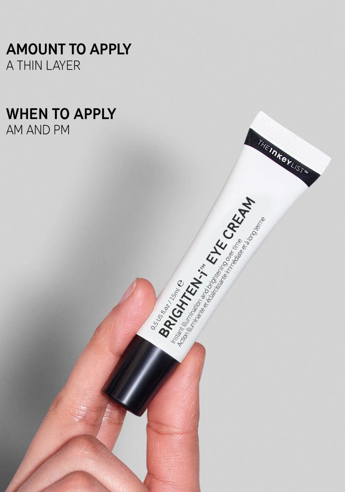 The Inkey List Brighten-I Eye Cream 15ml 4 Shaws Department Stores