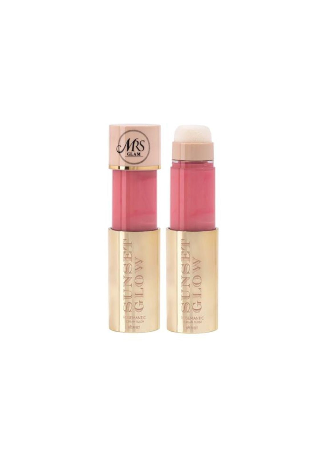 Bperfect Mrs Glam Sunset Glow Cream Blush - Rosemantic 2 Shaws Department Stores