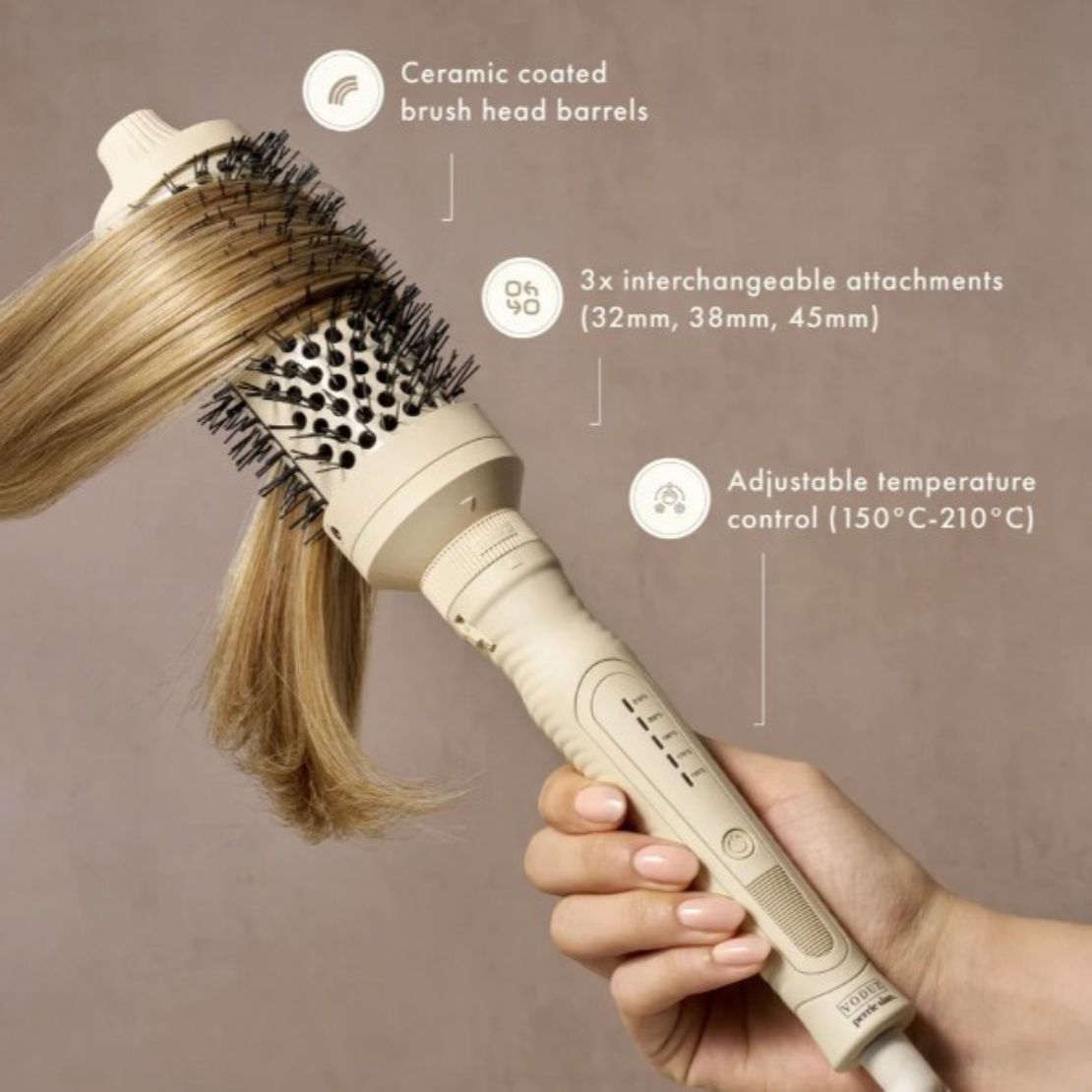 Voduz Voduz x Perrie Sian 3-IN-1 Hot Brush 4 Shaws Department Stores