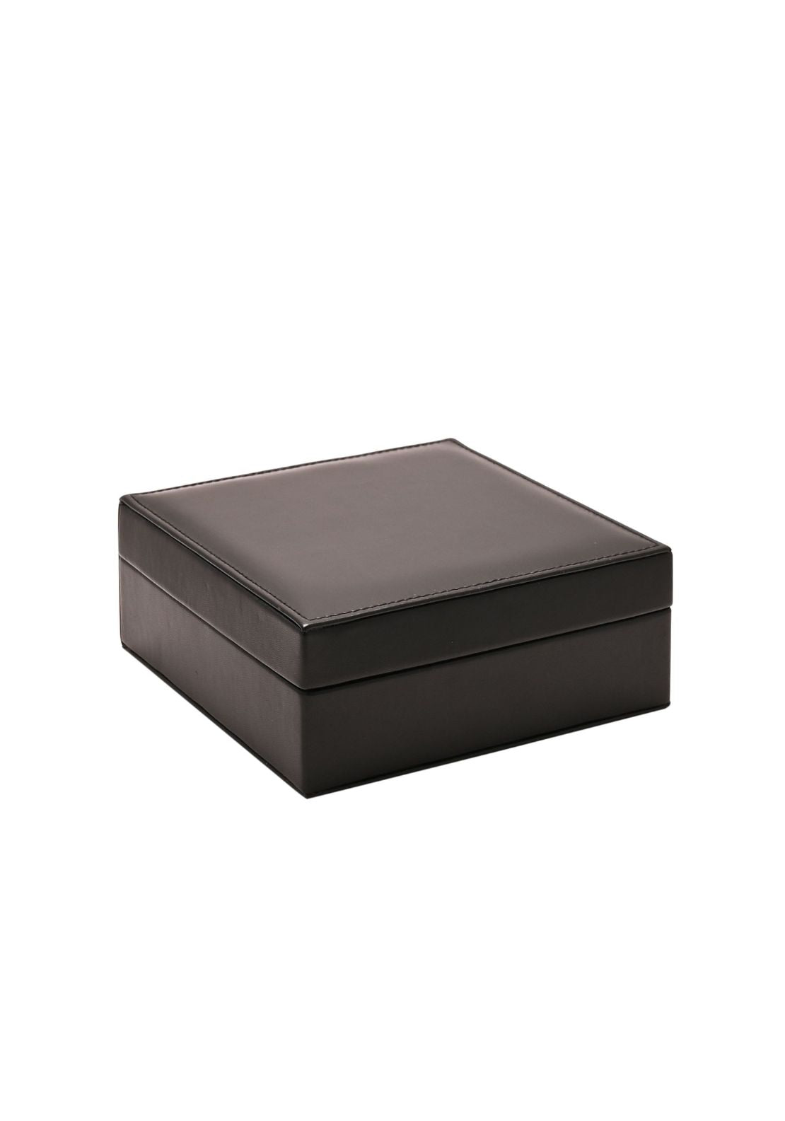 Jewellery Box With Mirror And Storage Areas - Black