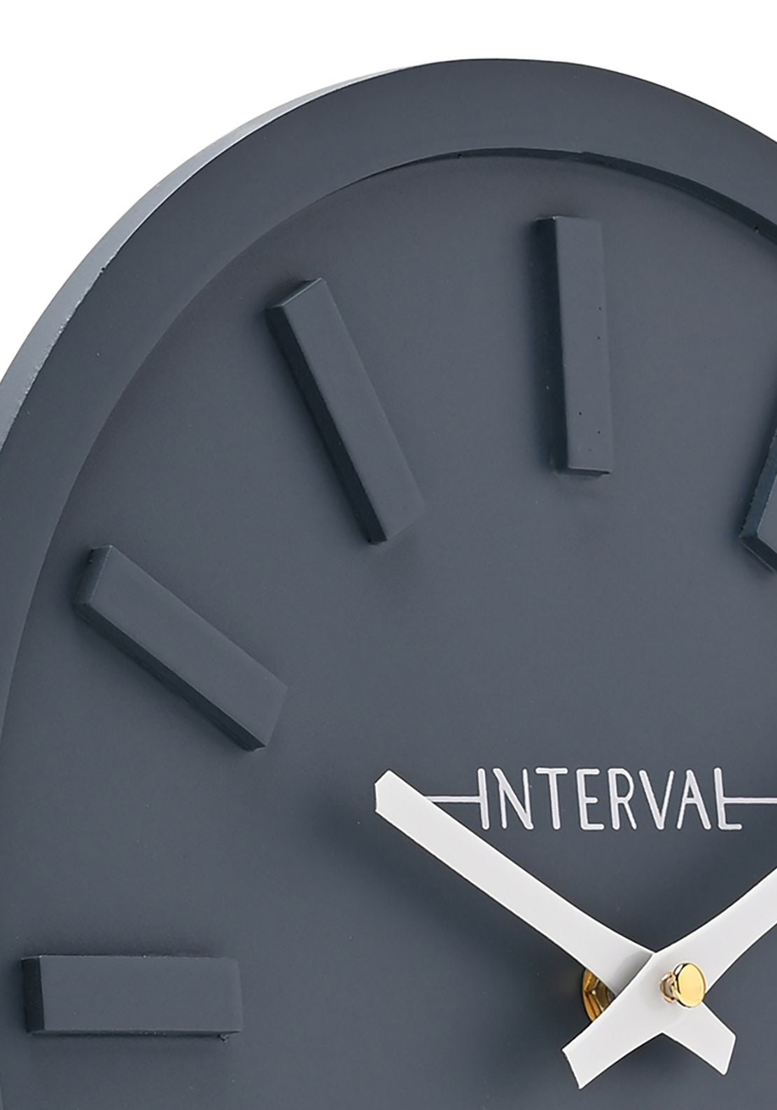 Minimalist Wall Clock With Matt Finish - Blue