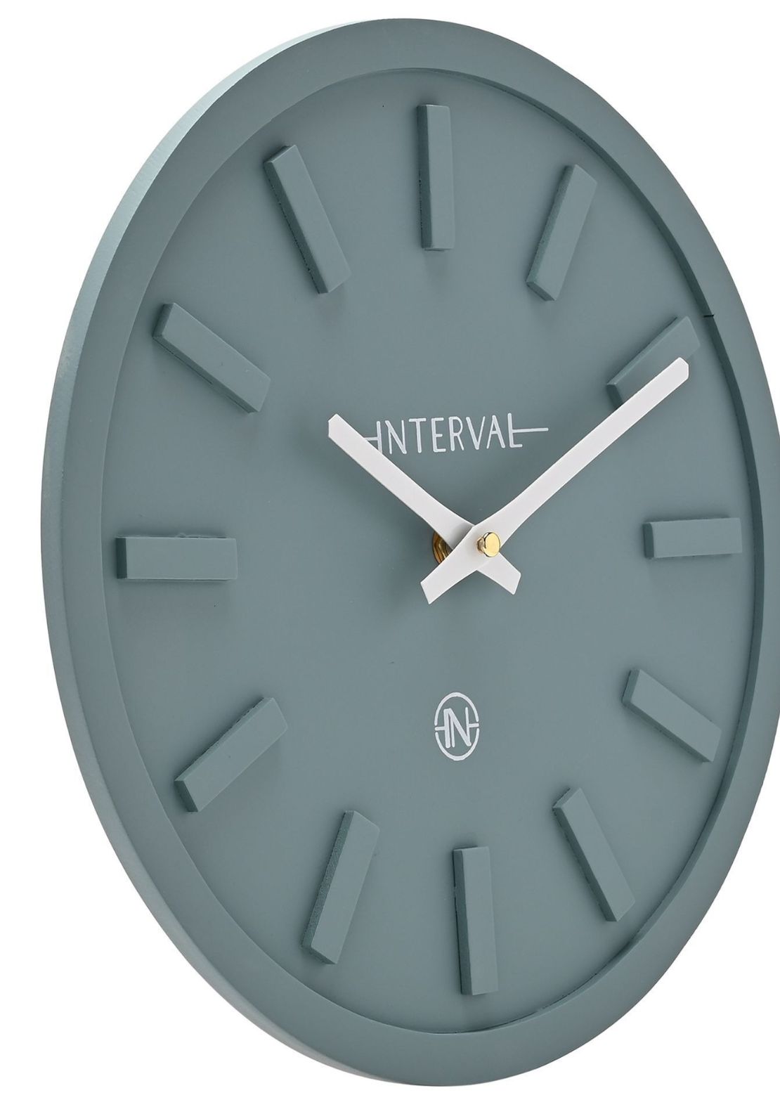 Interval Minimalist Wall Clock With - Matt Finish 3 Shaws Department Stores